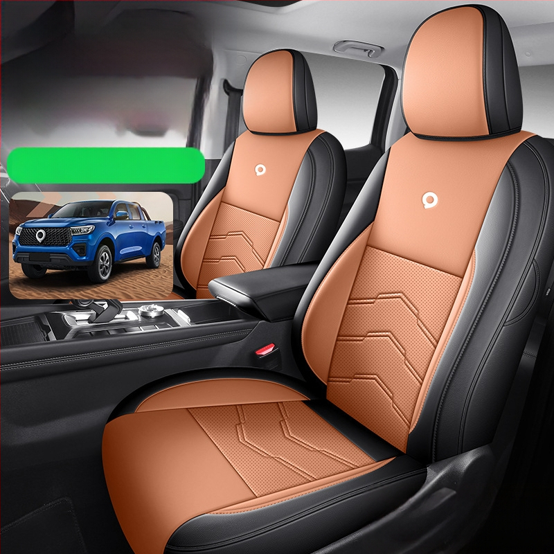 Great Wall Cannon pickup ülésvédő – teljes készlet, bőr, minden évszakra, stílus Hemming/Sport, Zhixing