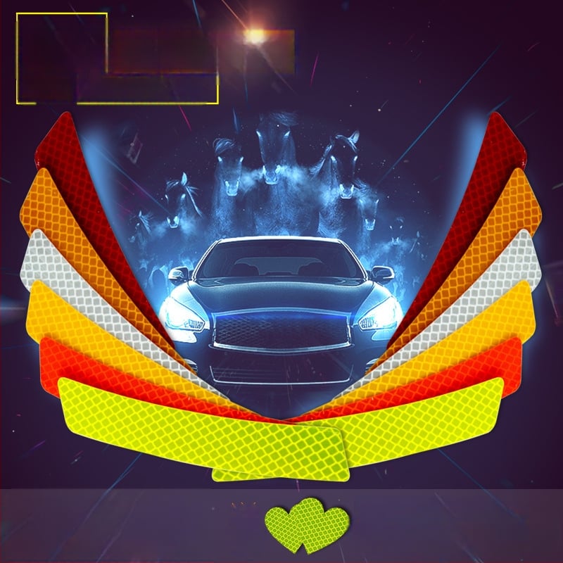 3M Диамантено ниво 4090 Рефлектиращ стикер за предна броня на автомобил, лента за калник, защита от надраскване, работна температура -20°C до 50°C