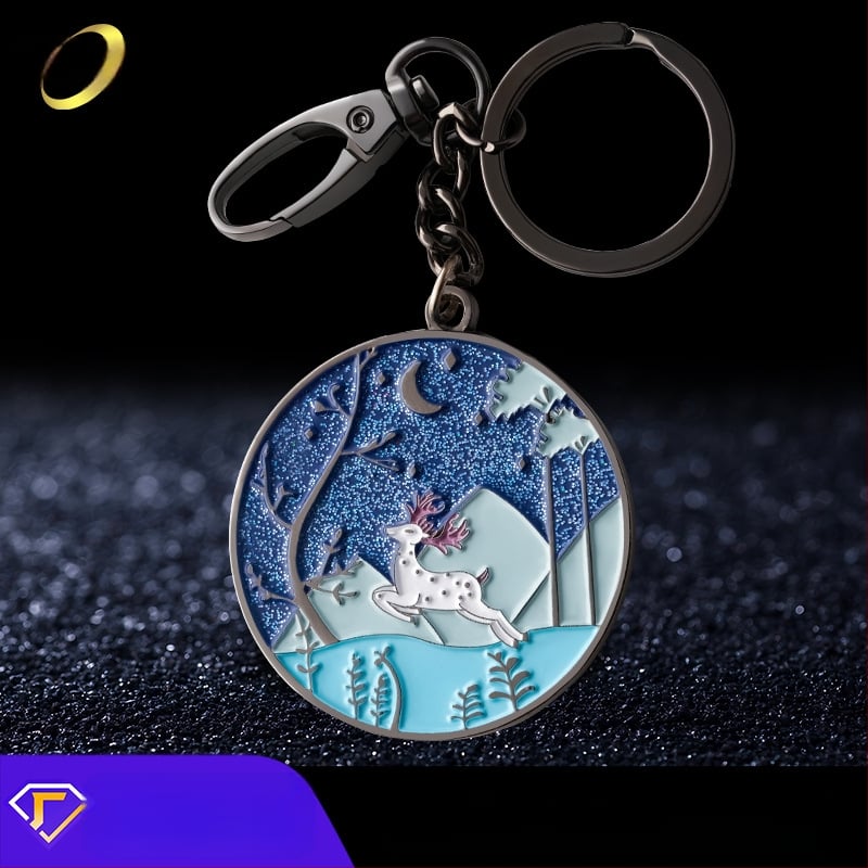 Κλειδοθήκη από κράμα ψευδάργύρου, βαμμένη, κατά παραγγελία; δώρο για εταιρικές επετείους και αποφοίτηση