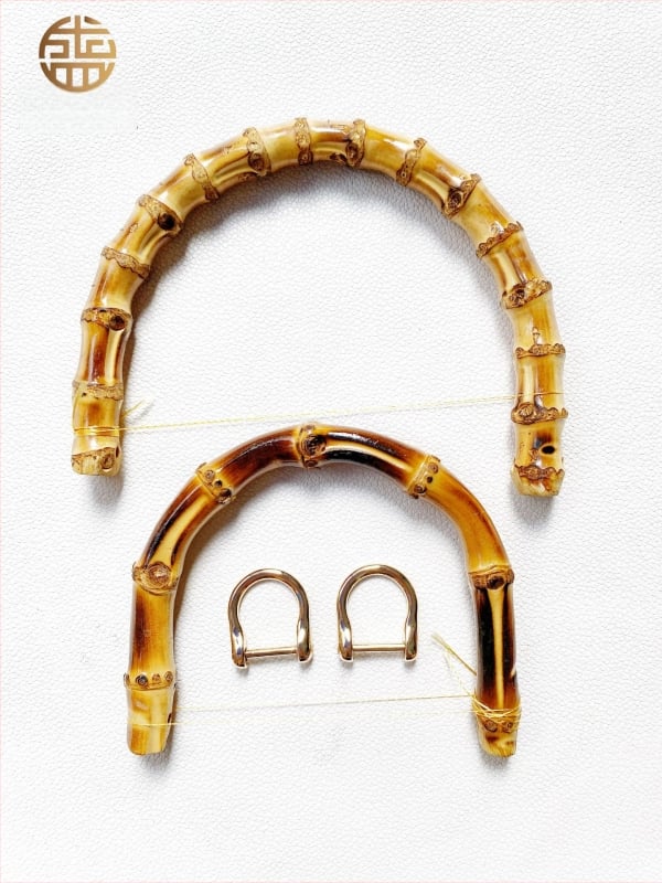 Λαβή απο μπαμπού για αποσκευές – πραγματική λαβή μπαμπού, φυσικός μοτίβος μπαμπού, εξαιρετικά ελαφριά, μείωση βάρους