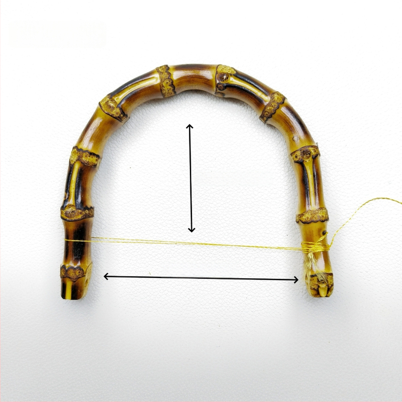 Λαβή απο μπαμπού για αποσκευές – πραγματική λαβή μπαμπού, φυσικός μοτίβος μπαμπού, εξαιρετικά ελαφριά, μείωση βάρους