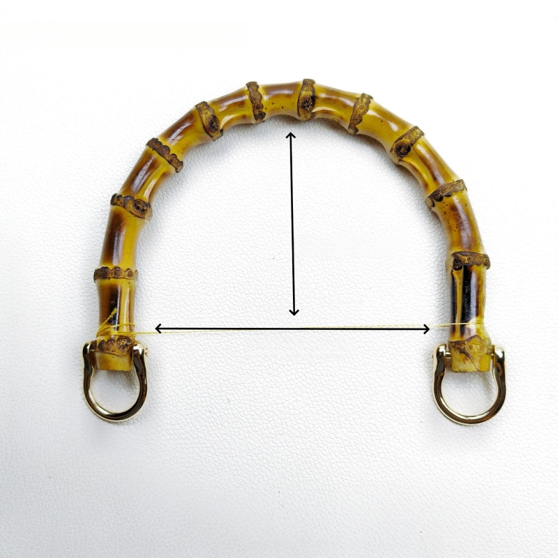 Λαβή απο μπαμπού για αποσκευές – πραγματική λαβή μπαμπού, φυσικός μοτίβος μπαμπού, εξαιρετικά ελαφριά, μείωση βάρους