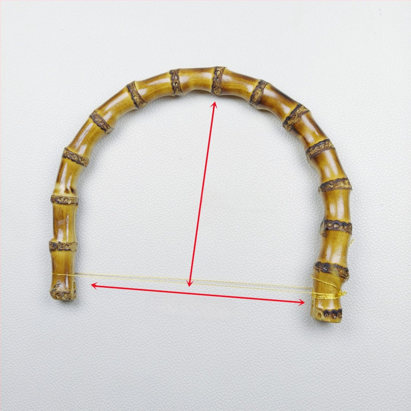 Λαβή απο μπαμπού για αποσκευές – πραγματική λαβή μπαμπού, φυσικός μοτίβος μπαμπού, εξαιρετικά ελαφριά, μείωση βάρους