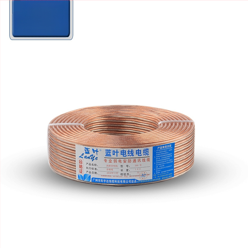 Blue Leaf 2-žilni audio kabel za pozornicu, cinkom pocinčani bakreni vodiči, PVC omotač