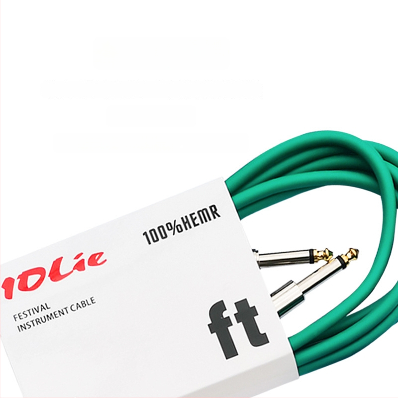 IOLie DP002 Gitarski kabel za električnu gitaru i bas gitaru sa smanjenjem buke, duljine 3 m, 6 m ili 10 m.