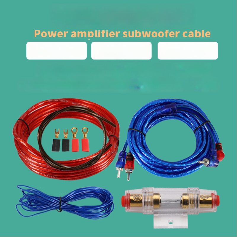 10 AWG napajajući kabel za auto audio sustav i kabel za povezivanje subwoofer pojačala
