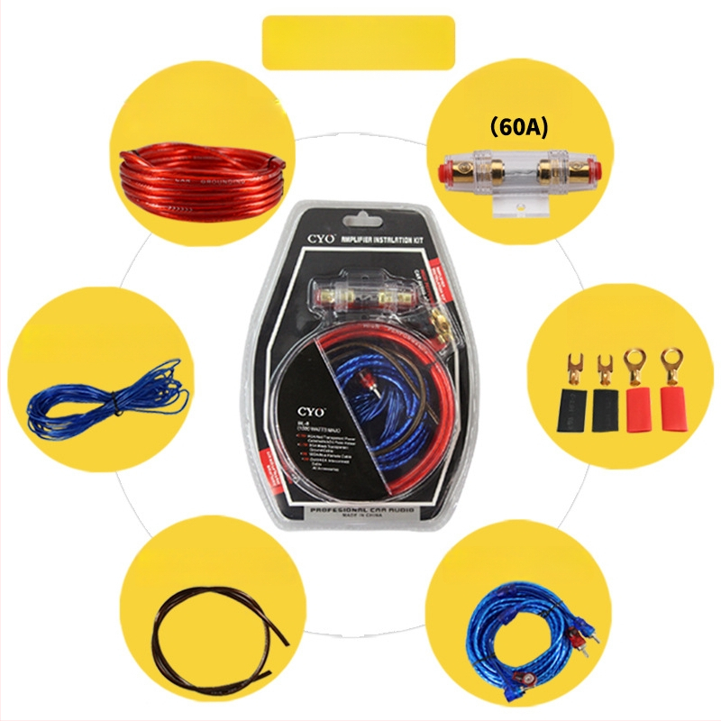 10 AWG napajajući kabel za auto audio sustav i kabel za povezivanje subwoofer pojačala