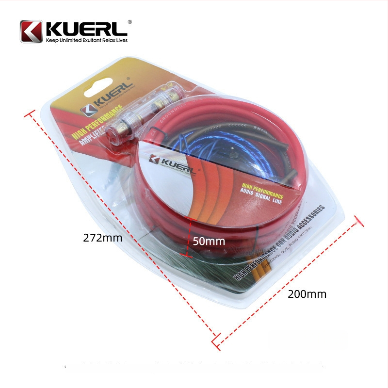 X9 Set kablova za subwoofer u automobilski audio sustav, 10 AWG kabel za pojačalo