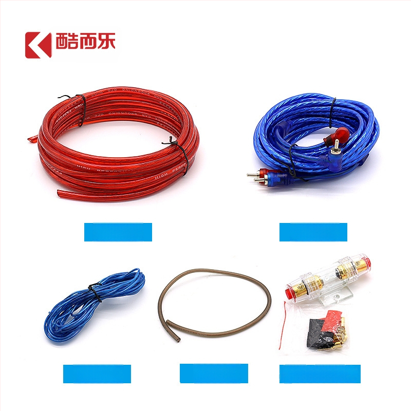 X9 Set kablova za subwoofer u automobilski audio sustav, 10 AWG kabel za pojačalo