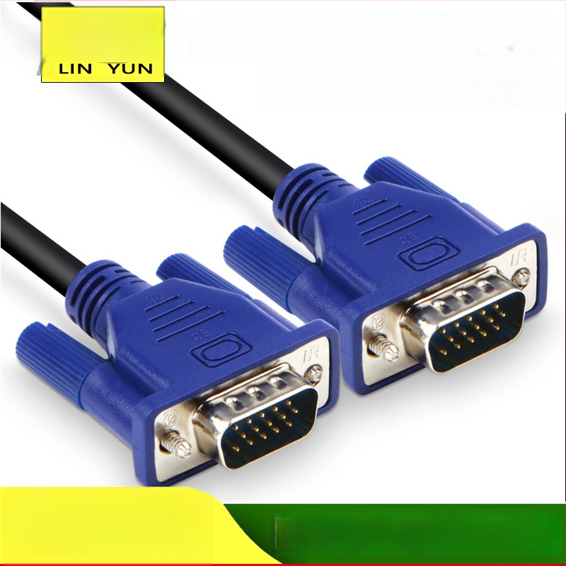 VGA kabel od čistog bakra, 3+6 jezgri, produžni kabel za računalo, projektor, zaslon i TV