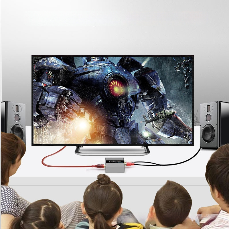 Digitalno-analogni pretvarač zvuka s koaksijalnim ulazom i 3,5 mm stereo izlazom