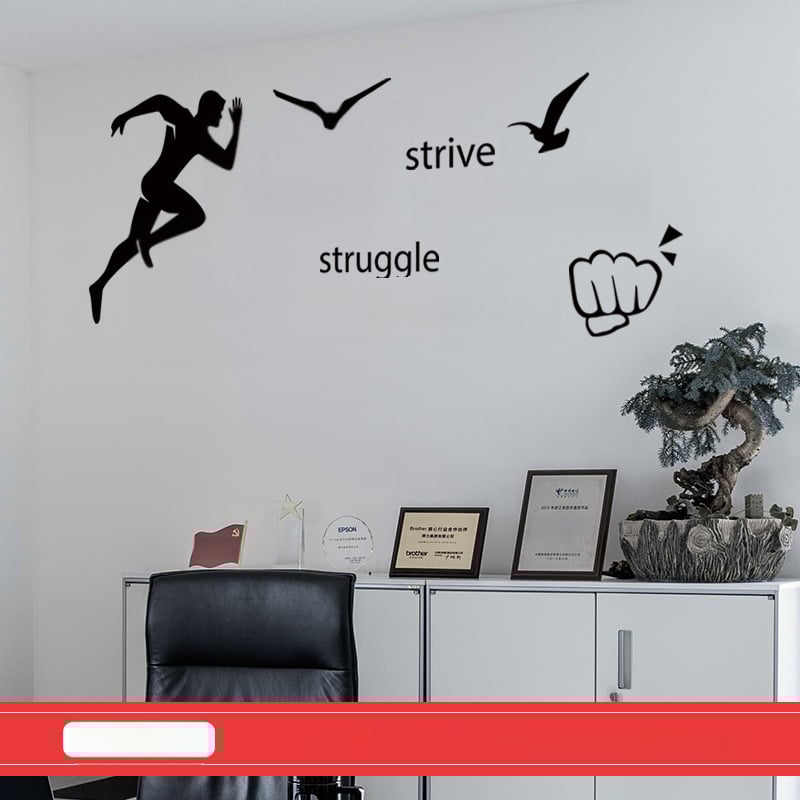 Αυτόκολλητο τοίχου για τάξη με μοτίβο κινουμένων σχεδίων, PVC, αδιάβροχο, 1 τεμάχιο, διακοσμητικό