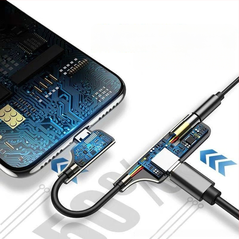 Αντάπτορας ήχου Lightning σε 3,5 mm, 2-σε-1, κράμα ψευδάργύρου, γωνιακή υποδοχή, συμβατός με iPhone 7/8/X/11/12