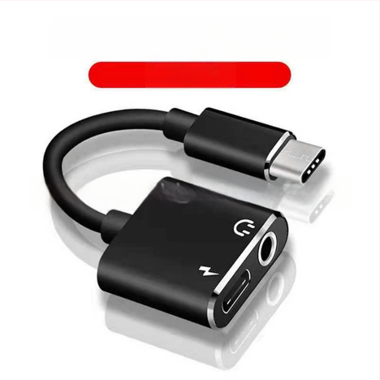 Αντάπτορας USB-C ήχου και φόρτισης 2-σε-1 με θύρα 3.5 mm, μοντέλο JBC067, μάρκα MAMH, συμβατό με Huawei/Xiaomi Android τηλέφωνα
