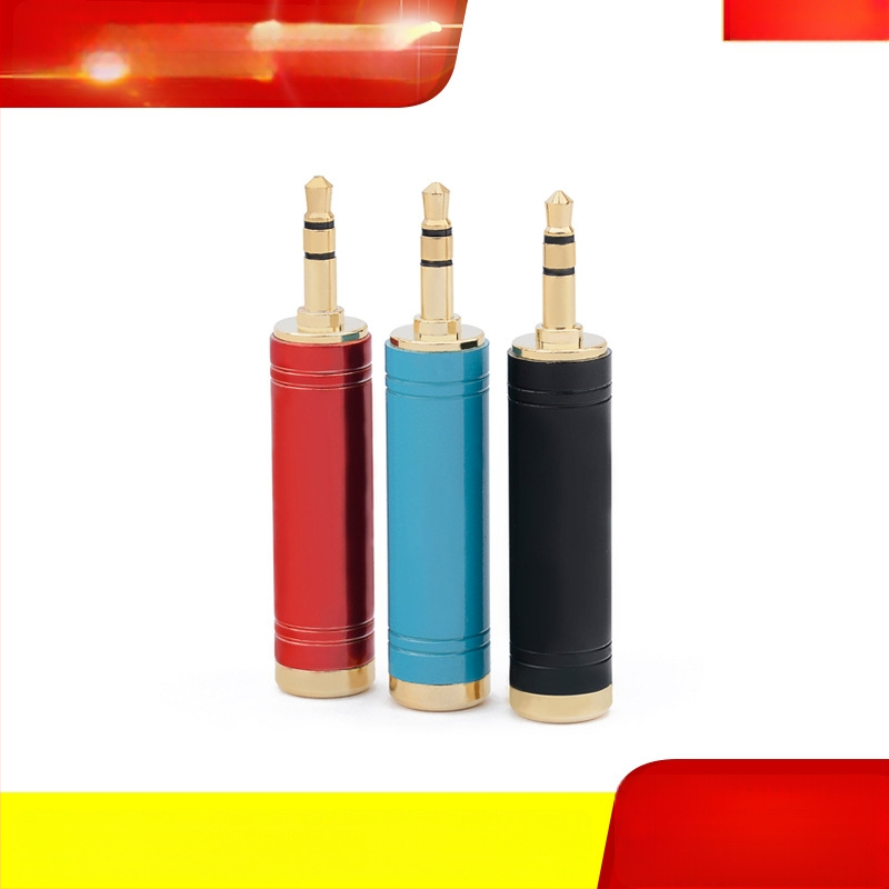 Cjelov bakreni 3,5–6,5 mm audio adapter za slušalice, mikrofon i zvučnik, kabel za gitaru i pojačalo