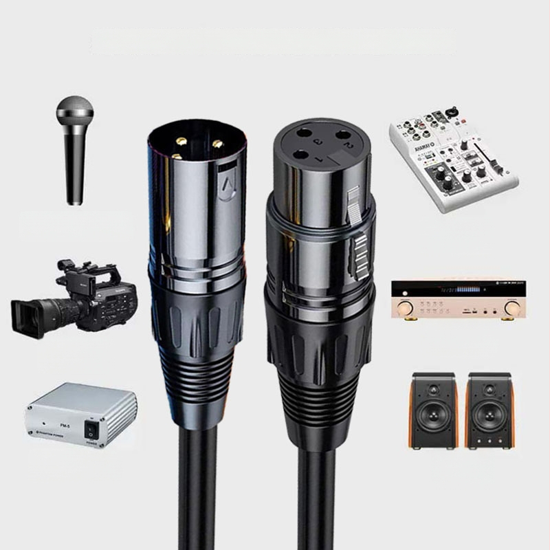 XLR muško–ženski audio kabel, balansiran, za miksere/pojačalo, kabel mikrofon-zvučnik