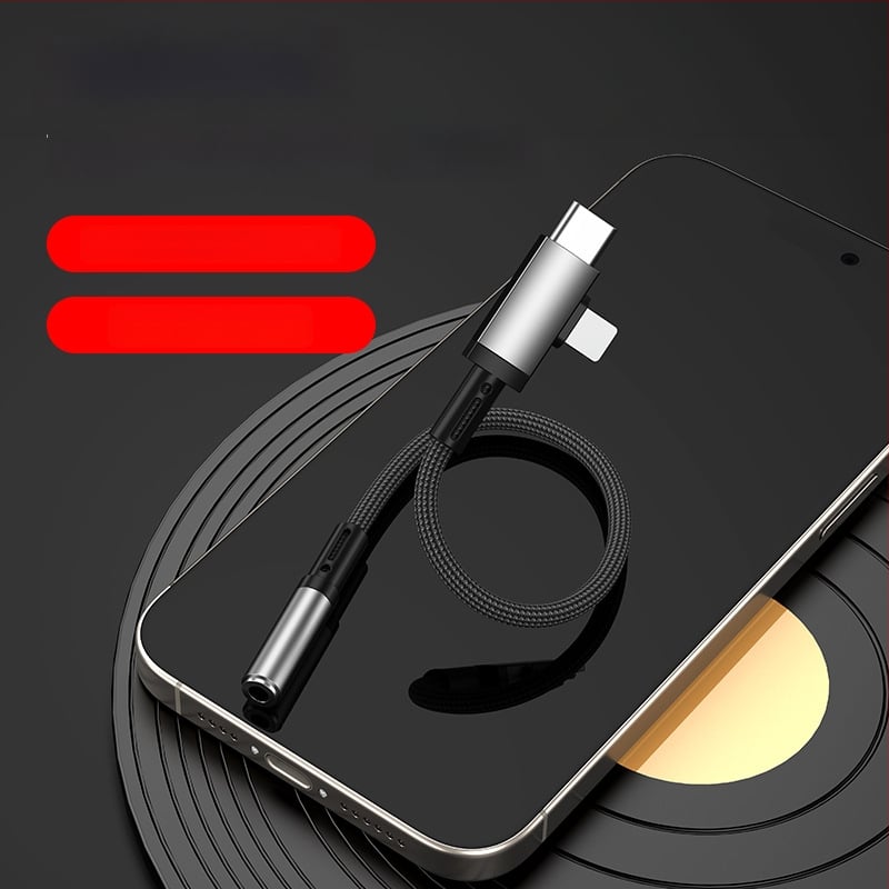 USB-C na 3,5 mm audio adapter, 2-u-1 za Apple i Samsung telefone
