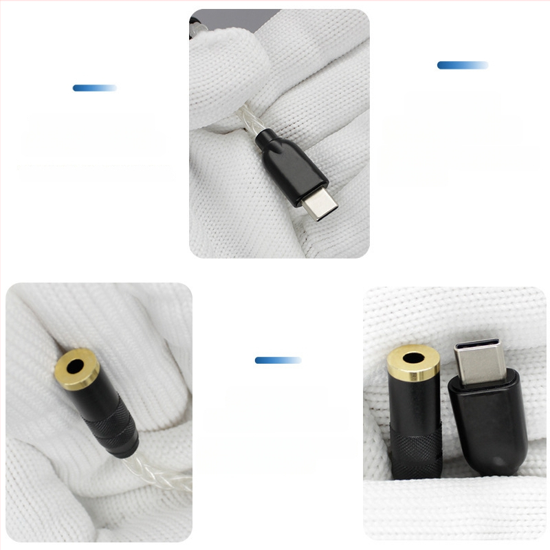 Chang Sheng CS46L41 Type-C Hi-Fi DAC ακουστικά με ενσωματωμένο ενισχυτή για κινητά