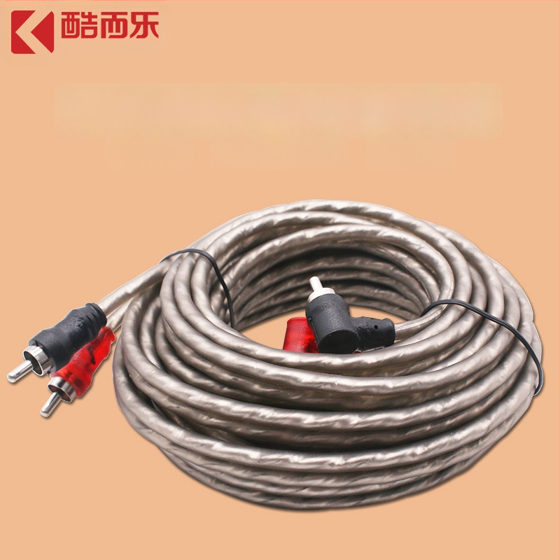 RCA kabel za auto audio, bakreni, čisti bakar, duljine 1 m, 2 m, 3 m i 5 m