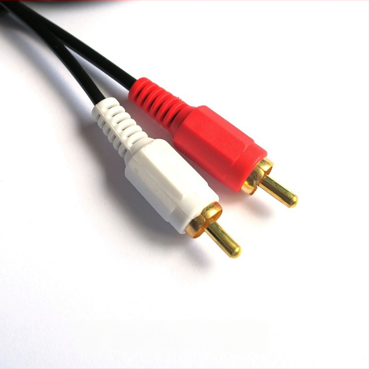3,5 mm audio kabel s podjelom 1 na 2, plosnat AV priključak, zvuk i video