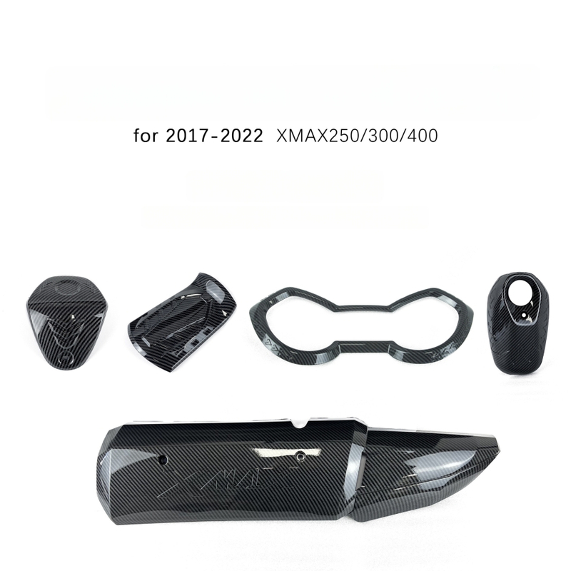 Yamaha XMAX250/300 set za modifikaciju: poklopac spremnika goriva, kućište instrumentne ploče i kućište poklopca ispuha (2017-2022)