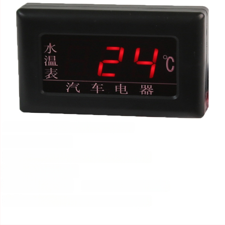 Univerzalni digitalni mjerač temperature vode za vozila i strojeve, 12V/24V, elektronički prikaz