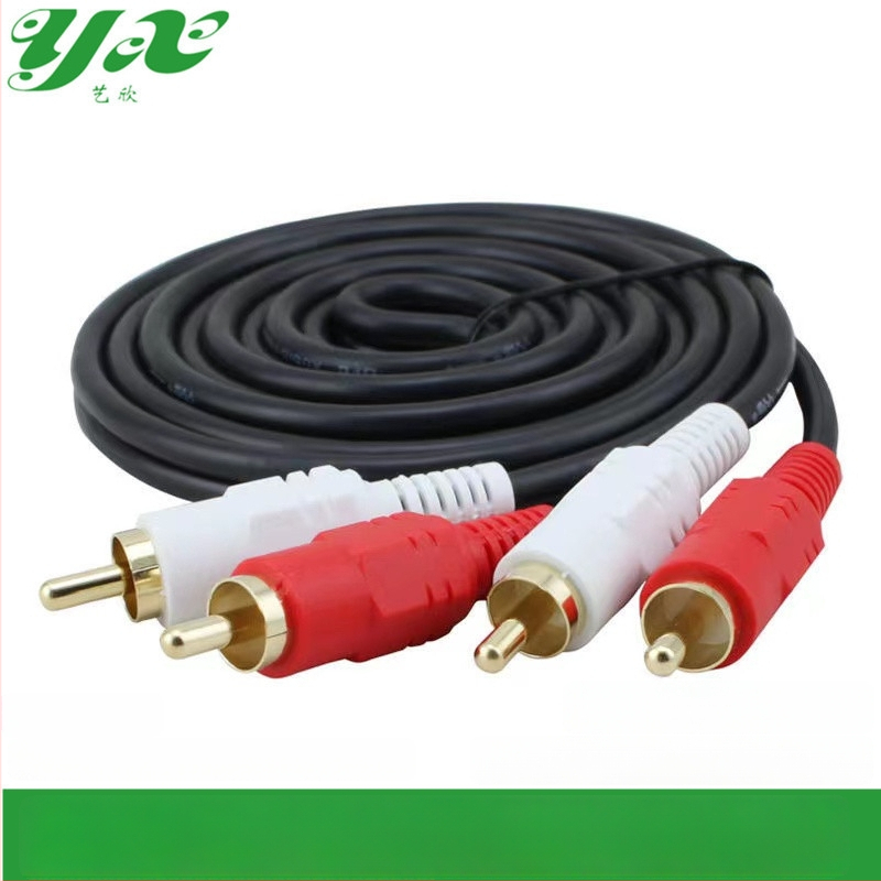 2RCA audio kabel za TV, dvije parne konekcije, bakreno jezgro s pozlaćenjem, duljina 1,5–15 m
