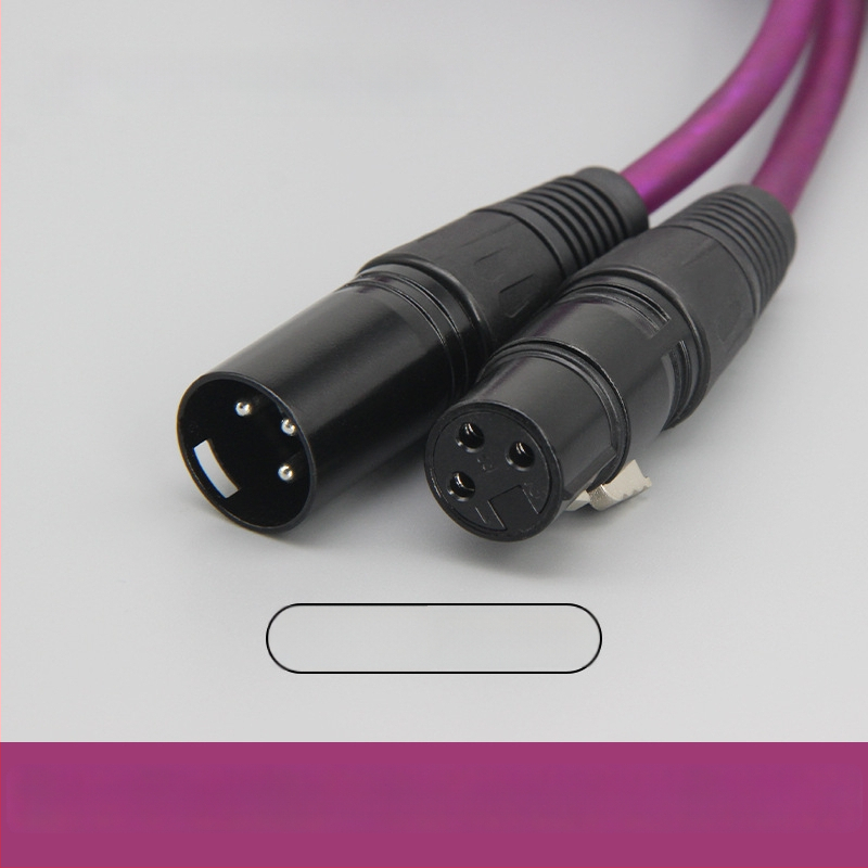 XLR balansirani kabel za mikrofon, muški i ženski konektor