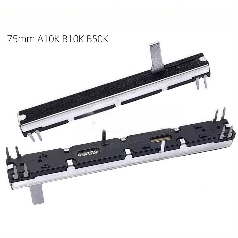 75 mm stereo Belden Meqi Sound Art EPM8/12 mješalica fader dvokanalna A10KB10KB50K