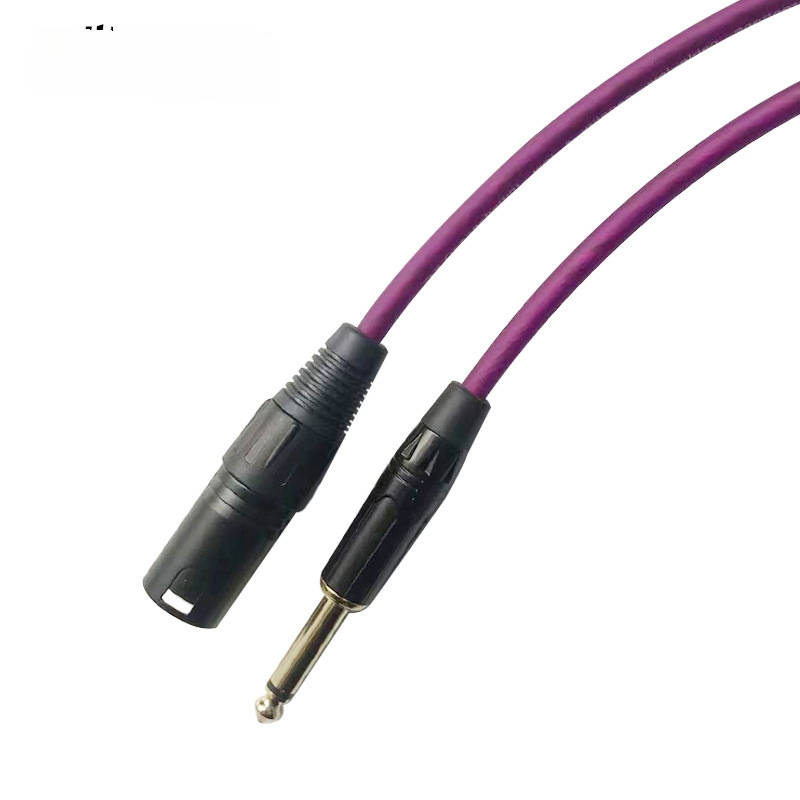 Izbalansirani audio kabel 6,35 mm na XLR, dvovodični, za mikrofon i zvučnik