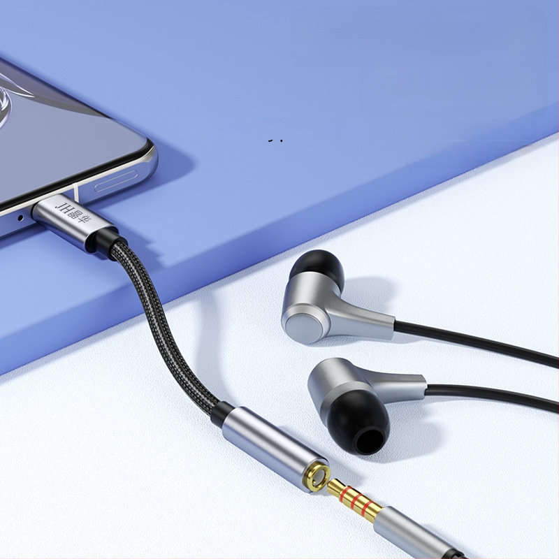Type-C σε 3,5 mm audio adapter για Android – Μοντέλο CTO3.5, Μάρκα JH, Κωδικός A55