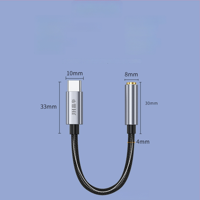Type-C σε 3,5 mm audio adapter για Android – Μοντέλο CTO3.5, Μάρκα JH, Κωδικός A55