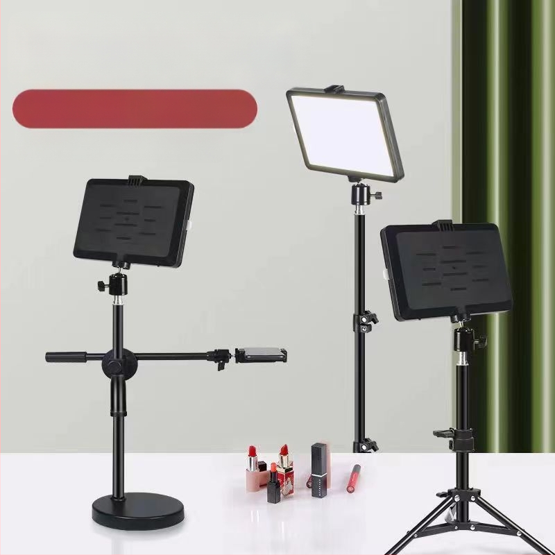 LED rasvjeta za fotografiju i prijenos uživo, prijenosna stolna lampica s mekanim svjetlom, podesiva temperatura boje 3000K–6000K i jačina svjetla, USB napajanje, 12W