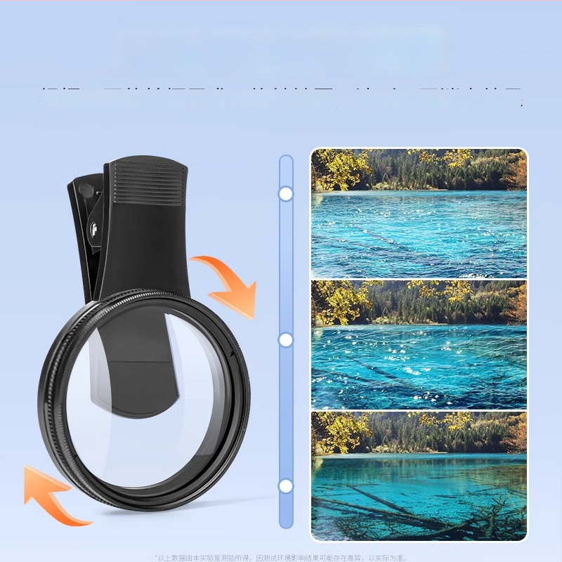 CPL polarizacijski filter za pametni telefon, uklanja odsjaje, HD fotografija, kompatibilan s Huawei i Apple