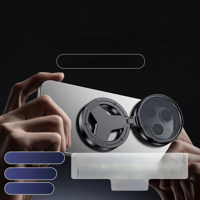 Sklopivi magnetski polarisirajući filter za telefon, HD filter, 52 mm, podesiv, za fotografiranje na otvorenom i makro snimke