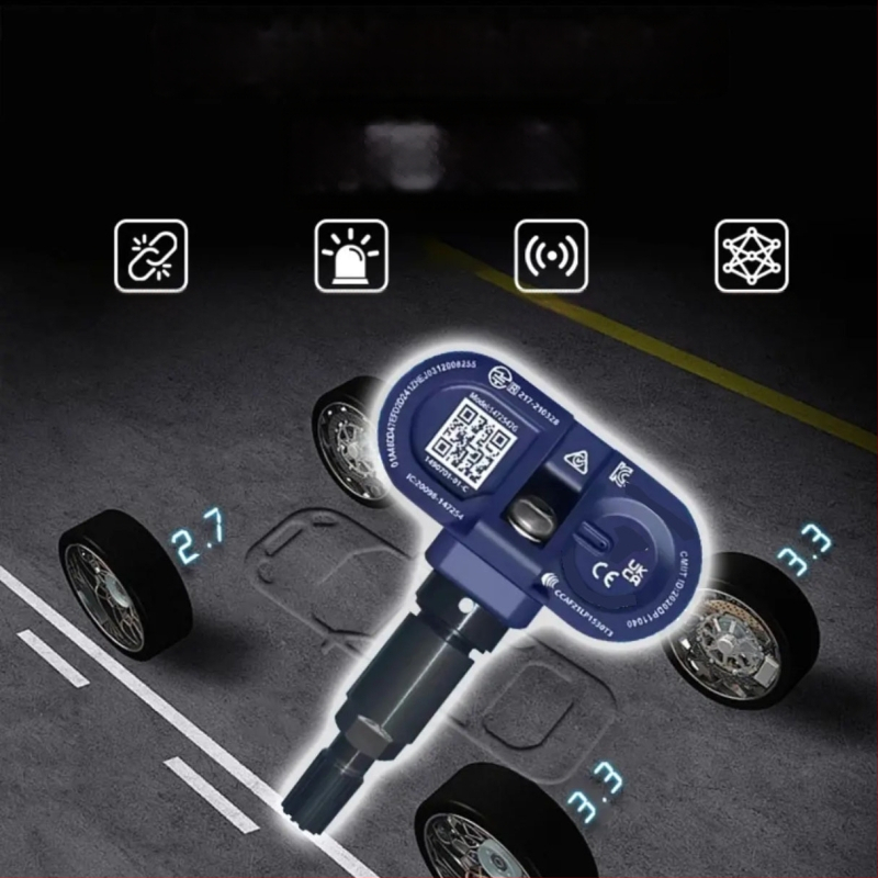 Senzor tlaka u gumama za sve Tesla modele, s integriranim visokopreciznim TPMS senzorima