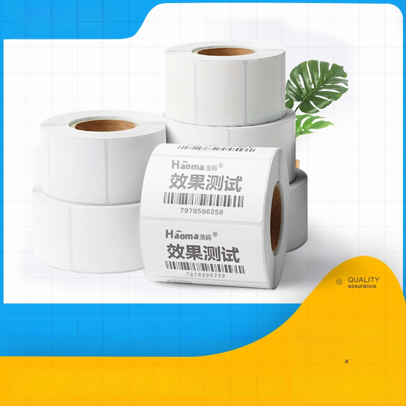 Industrijske kvalitete termalni papir za bolničke etikete za uzimanje krvi i infuzije – kodovi cijevi i SKU oznake