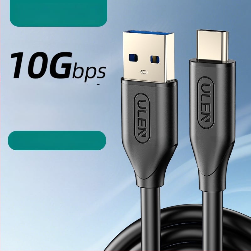 Yanxun cablu date USB 3.2 către USB-C, USB-A către Type-C, lungime 0,5–1 m, 10 Gbps, încărcare rapidă PD 60 W