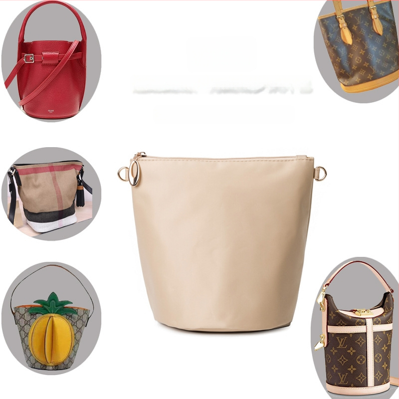 Cilindrična unutarnja organizacijska torbica za bucket bag – kozmetička torbica sa zatvaračem