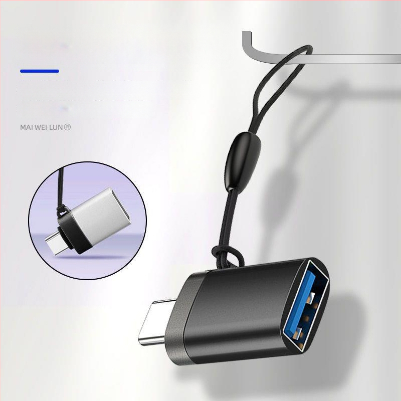 OTG USB 3.0 Type-C adapter za Android uređaje; kompatibilan s USB flash pogonima, tabletima i prijenosnim računalima.