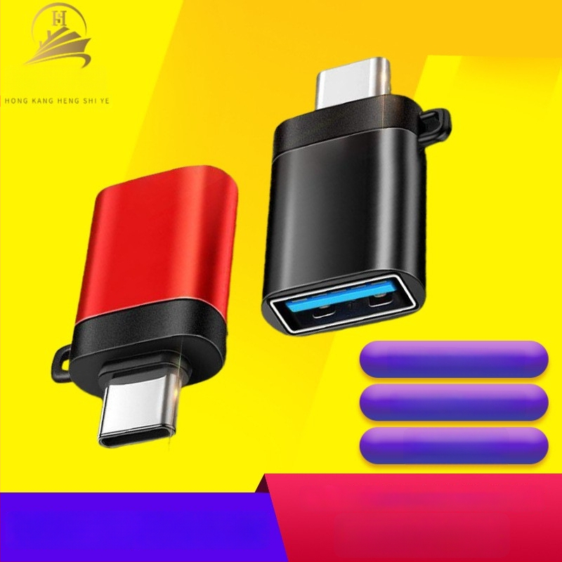 OTG USB 3.0 Type-C adapter za Android uređaje; kompatibilan s USB flash pogonima, tabletima i prijenosnim računalima.