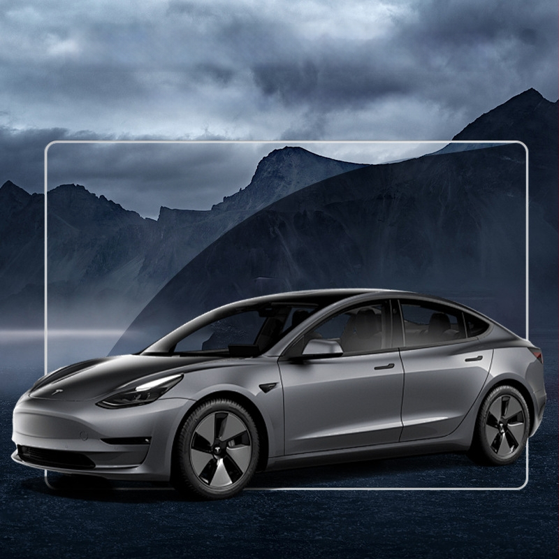 Staklena zaštitna folija za središnji zaslon Tesla Model 3 s alatom za brzu primjenu navigacija 2026. model YL
