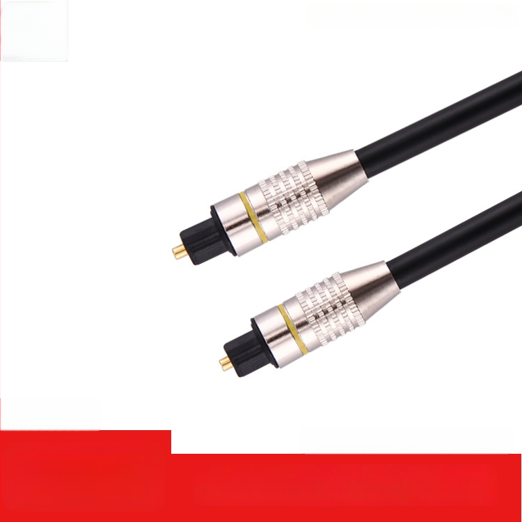 Optički audio kabel za spoj TV-a i pojačala, zlatno obloženi završetak, anti-interferencija, duljine 1–30 m