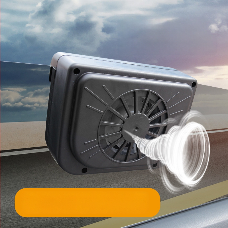 Solarni ventilator za automobil za cirkulaciju zraka, uklanjanje mirisa i hlađenje u vozilu