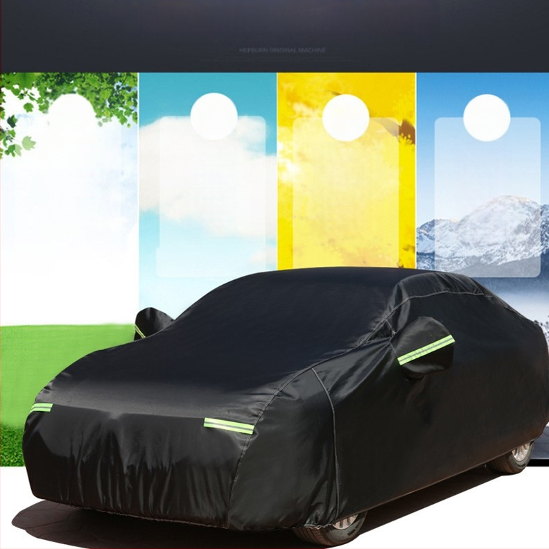 Pokrov za automobil od Oxford tkanine, četiri sezone, debeli, prašina i UV zaštita, otporan na ogrebotine, univerzalna prilagodba