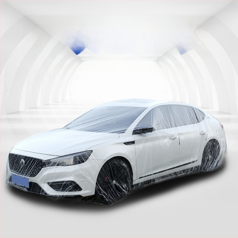 Jednokratna navlaka za automobil za sve sezone, zaštita od sunca, kiše i prašine, potpuno pokrivanje vozila, zaštita od tuče.