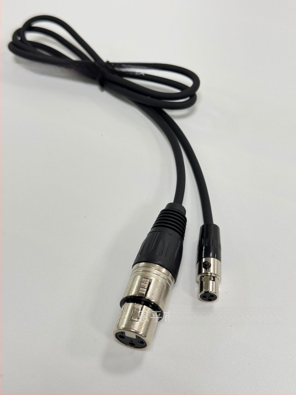 Mini XLR kabel s ženskim krajem, balansirani audio kabel za mikser i pojačalo