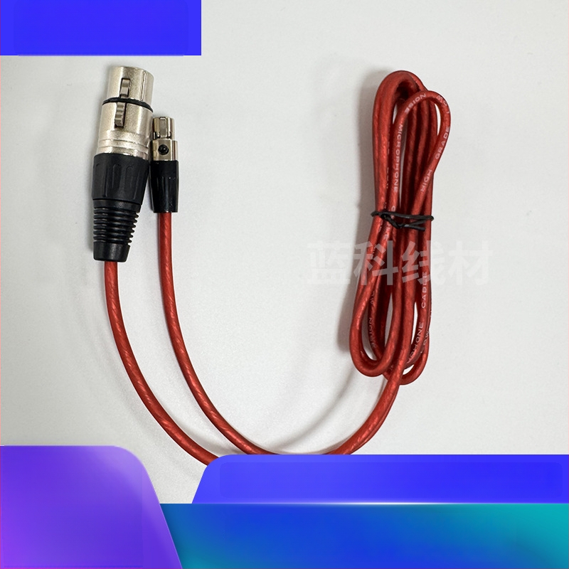 Mini XLR kabel s ženskim krajem, balansirani audio kabel za mikser i pojačalo