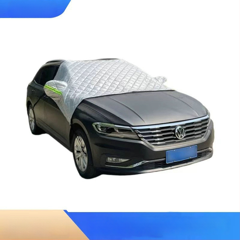 Prednji vjetrobranski zaštitnik od sunčevog zračenja i snijega s toplinskom izolacijom – debeli pokrov za automobil