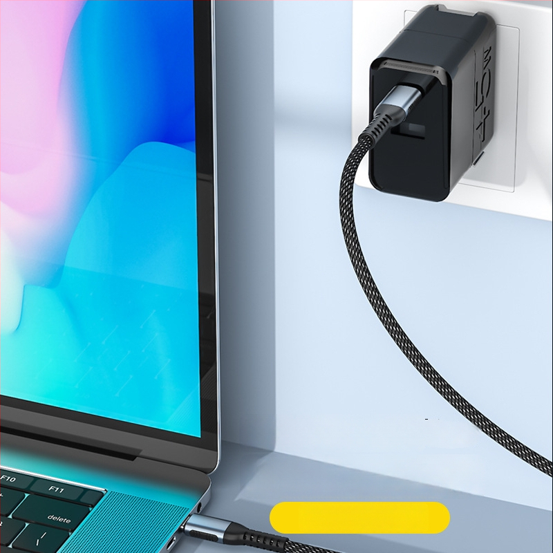 Type-C na Type-C kabel za brzo punjenje s E-marker čipom, PD100W, za mobitele, prijenosna računala i vozila